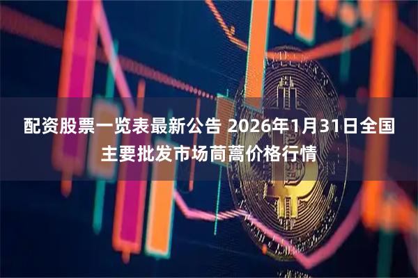 配资股票一览表最新公告 2026年1月31日全国主要批发市场茼蒿价格行情