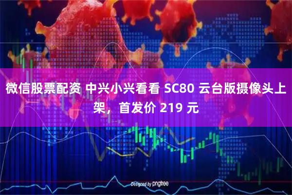 微信股票配资 中兴小兴看看 SC80 云台版摄像头上架，首发价 219 元